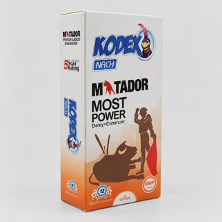 کاندوم ناچ کدکس مدل Matador بسته 12 عددی 102859328