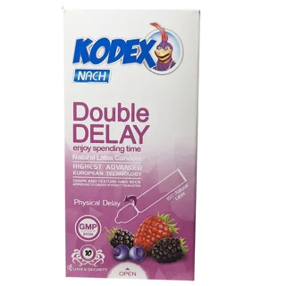 کاندوم ناچ کدکس مدل Double Delay بسته 10 عددی 102859180