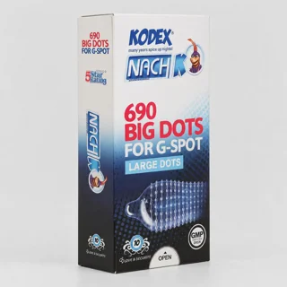 کاندوم ناچ کدکس مدل BIG DOTS بسته 10 عددی 102859113