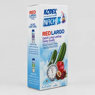 کاندوم کدکس مدل Red largo بسته 12 عددی 102859313