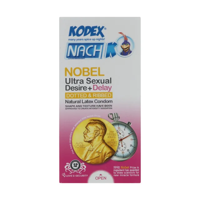 کاندوم کدکس مدل Nobel بسته 12 عددی 102859340
