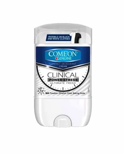 ژل شفاف ضد تعریق مردانه کامان مدل POWER STRESS حجم 50 میلی لیتر